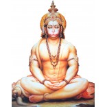 Hanuman in meditation